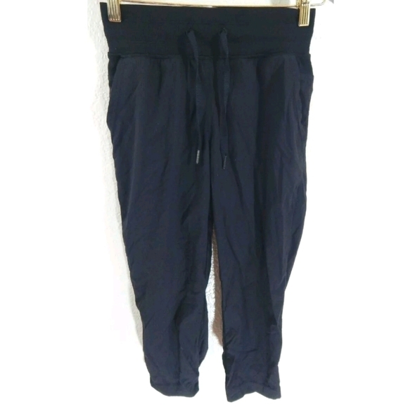 Lululemon Studio Crop II Pants Black Swift - Picture 1 of 4